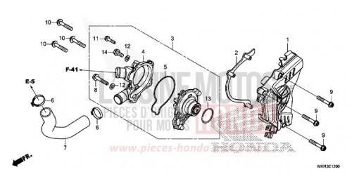 WATER PUMP CBR1000STL de 2020